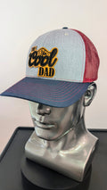 Father’s Day Cool Dad Leather Patch Richardson 112 Trucker Hat