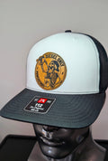 Diesel Only Powerstroke Leather Patch Richardson 112 Trucker Hat | Diesel Truck Hat