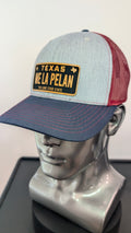 Texas Me La Pelan Funny Leather Patch Richardson 112 Trucker Hat